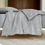 Capa de Duvet Queen Boss Sense 2,60 x 2,40 Boss Home Cinza