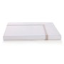 Capa De Duvet Super King Vercelli 300 Fios Trussardi Branco/Rose 2,90 x 2,70 m