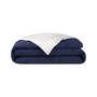 Capa Duvet Super King Tennis Stripes 300 Fios Hugo Boss Home Azul Marinho 2,82 x 2,34 cm