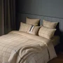 Capa para Duvet Casal Boss Check Boss Home Bege