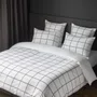 Capa para Duvet Casal Boss Check Boss Home Branco