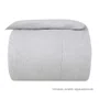 Capa para Edredom Queen Lavi Buddemeyer Luxus Cinza 2,60 x 2,40 m