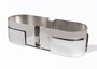 Centro De Mesa Poiesis Com Base Prata St James 60 x 24 x 16 cm