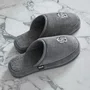 Chinelo de Quarto Double B Boss Home Carvão 36-39