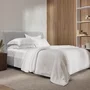 Cobertor Casal Piemontesi Trussardi Branco 1,80 x 2,20 m
