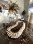 Colar de Mesa Buzio Conchas e Crochet Thay Thay