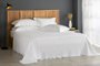 Colcha Queen Jacque Buddemeyer Branco 2,20 x 2,50 m