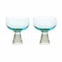 Conjunto 02 Taças Ribeiro Pavani Azul/Verde