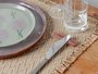Conjunto 04 Pratos Sobremesa Com Borda Em Vidro Norah
