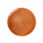 Conjunto 04 Pratos Sobremesa Em Vidro Ocre