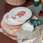 Conjunto 06 Pratos De Sobremesa Sweet Christmas Alleanza Cerâmica