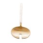 Conjunto Talheres para Salada 2 Peças Aço Inox Wolff Dourado
