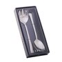 Conjunto 2 Peças Colher e Garfo Aço Inox Wolff