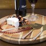 Conjunto Para Queijo 3 Peças Aço Inox Turim Wolff Dourado