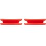Conjunto De Dois Pegadores de Silicone Le Creuset Laranja