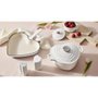 Conjunto Saleiro E Pimenteiro Coração Le Creuset Branco
