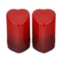 Conjunto Saleiro E Pimenteiro Coração Le Creuset Vermelho