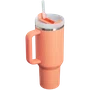 Copo Quencher Térmico com Canudo Stanley Nectarine 1,18 litros