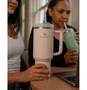 Copo Quencher Térmico com Canudo Stanley Rose Quartz 1,18 litros