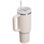 Copo Quencher Térmico com Canudo Stanley Rose Quartz 1,18 litros