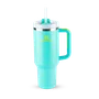 Copo Quencher Térmico com Canudo Stanley Tropical Teal 1,18 litros