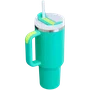 Copo Quencher Térmico com Canudo Stanley Tropical Teal 1,18 litros