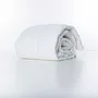 Capa Para Duvet King Linho Square Artelassê Branco