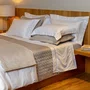 Capa Para Duvet King Trellis 1000 Fios Artelassê Branco