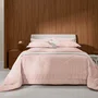 Edredom Casal Caprioli 200 Fios Trussardi Rosa Quartzo/Soft Nude 2,20 x 2,50 m