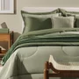 Edredom Casal Tom 200 Fios 2,20 x 2,50 Karsten Verde
