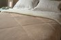 Edredom Genebra Sherpa LCL Queen Bege 2,20x2,40m