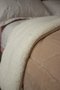 Edredom Genebra Sherpa LCL Queen Bege 2,20x2,40m