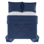Edredom Queen Grasso 300 Fios Trussardi Azul Siciliano 250cm x 270cm
