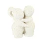 Escultura em Resina Menino e Menina Abraçados Lucatti Bege