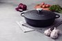 Fritadeira Antiaderente Ferro Esmaltado Trento Tramontina Preto 28cm