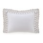 Fronha Brezza 300 Fios Trussardi Branco e Legno 50 x 70 cm