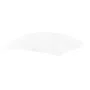 Fronha Nilo 03 Abas Buddemeyer Luxus Branco/Branco 50cm x 90cm