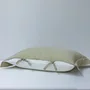 Fronha 50x90CM Noronha Linho 400 Fios Artelassê Kaki