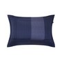 Fronha Tennis Stripes 300 Fios Azul Marinho Hugo Boss Home 54 x 70 cm