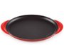Grelha Oval Tradition Le Creuset Vermelho 31cm 