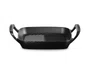 Grelha Quadrada com Alças Alpine Le Creuset Mate Black 26cm