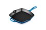 Grelha Quadrada Signature Le Creuset Azure Blue 26 cm