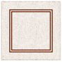 Guardanapo de Mesa em Linho Decortextil Off White e Ocre