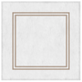 Guardanapo de Mesa em Voil Decortextil Off White e Bege