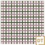 Guardanapo de Mesa Linho Decortextil Off Xadrez 45cm x 45cm