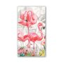 Guardanapo de Papel Hostess Flamingo Michel Design 20 x 11cm