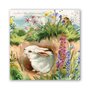 Guardanapo de Papel Para Lanche Bunny Hollow Michel Design 16,5 x 16,5 cm