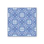 Guardanapo Lanche Indigo Seas Michel Design 16,5x16,5cm