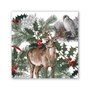 Guardanapo Lanche Winter Woodland Michel Design Works 16,5 x 16,5 cm