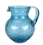 Jarra Acrílico Pequena Bolhas Azul 1 Litro